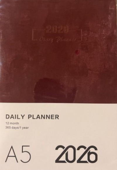 Tarihli Planlayıcı Defter (4 Farklı Çeşit)