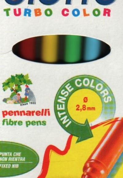 Giotto Turbo Color Keçeli Kalem 6lı Giotto Turbo Color Keçeli Kalem 6lı