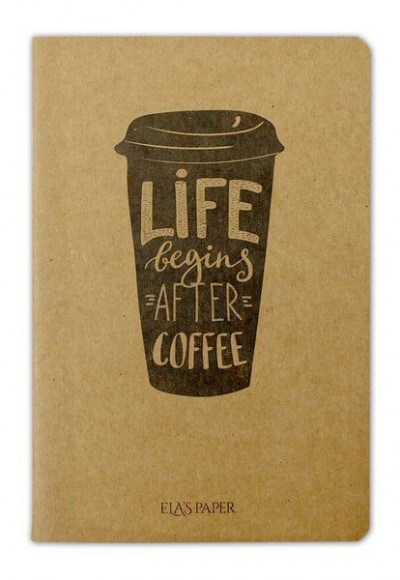 Life Begins Coffee - Defter Life Begins Coffee - Defter