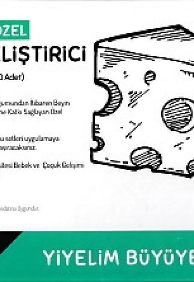Bebeklere Özel Algıyı Geliştirici Zeka Kartları - Yiyelim Büyüyelim Seti 0-24 Ay Bebeklere Özel Algıyı Geliştirici Zeka Kartları - Yiyelim Büyüyelim Seti 0-24 Ay