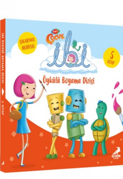 İbi Öykülü Boyama Dizisi (5 Kitap Takım) Çıkartma Hediyeli İbi Öykülü Boyama Dizisi (5 Kitap Takım) Çıkartma Hediyeli