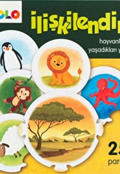 İlişkilendir!-Hayvanlar ve Yaşadıkları Yerler