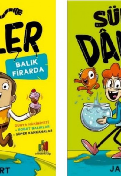 Süper Dahiler Kahkaha Kitap Seti (2 Kitap) Süper Dahiler Kahkaha Kitap Seti (2 Kitap)