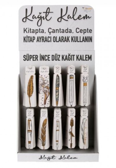 Kağıt Kalem - Ayraç 500lü Stand