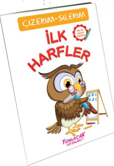 İlk Harfler (Çizerim-Silerim) - Kalem Hediyeli İlk Harfler (Çizerim-Silerim) - Kalem Hediyeli