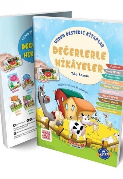 Değerlerle Hikayeler - 10 Kitap Takım Değerlerle Hikayeler - 10 Kitap Takım