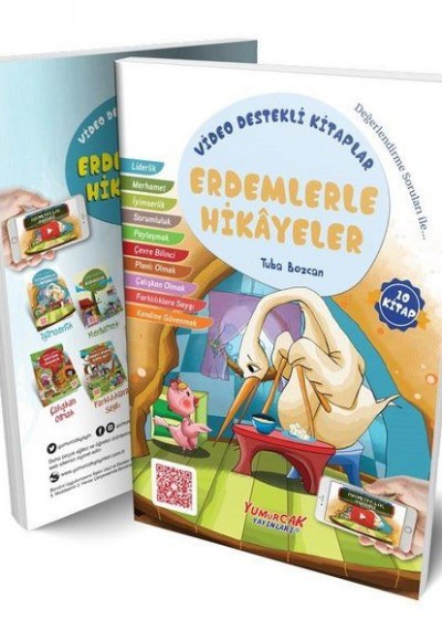 Erdemlerle Hikayeler - 10 Kitap Takım Erdemlerle Hikayeler - 10 Kitap Takım