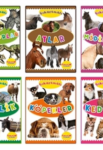 Çıkartmalı Hayvanlar Serisi (6 Kitap Takım) Çıkartmalı Hayvanlar Serisi (6 Kitap Takım)