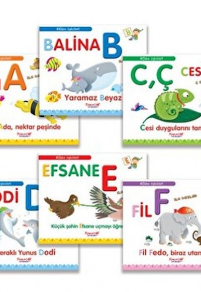 Alfabe Öyküleri (6 Kitap Set) Alfabe Öyküleri (6 Kitap Set)