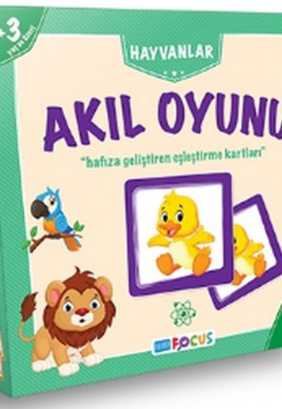 Blue Focus Hayvanlar - Akıl Oyunu 48 Parça Blue Focus Hayvanlar - Akıl Oyunu 48 Parça