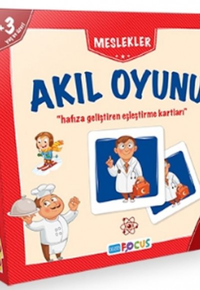 Blue Focus Meslekler - Akıl Oyunu 48 Parça Blue Focus Meslekler - Akıl Oyunu 48 Parça