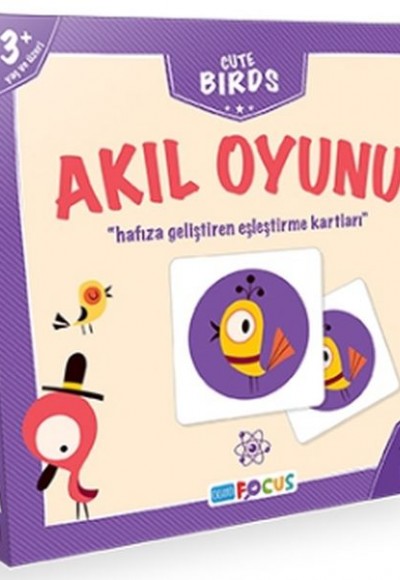 Blue Focus Cute Birds - Akıl Oyunu 48 Parça Blue Focus Cute Birds - Akıl Oyunu 48 Parça