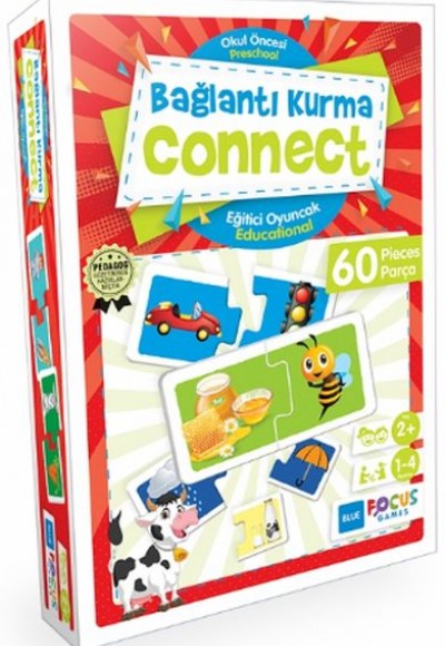 Blue Focus Bağlantı Kurma - Eğitici Oyunlar 60 Parça Blue Focus Bağlantı Kurma - Eğitici Oyunlar 60 Parça