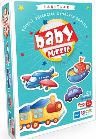 Blue Focus Taşıtlar - Baby Puzzle Blue Focus Taşıtlar - Baby Puzzle