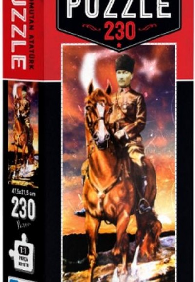 Blue Focus Başkomutan Atatürk - Puzzle 230 Parça Blue Focus Başkomutan Atatürk - Puzzle 230 Parça