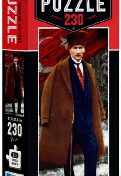 Blue Focus Reis-i Cumhur Atatürk - Puzzle 230 Parça Blue Focus Reis-i Cumhur Atatürk - Puzzle 230 Parça