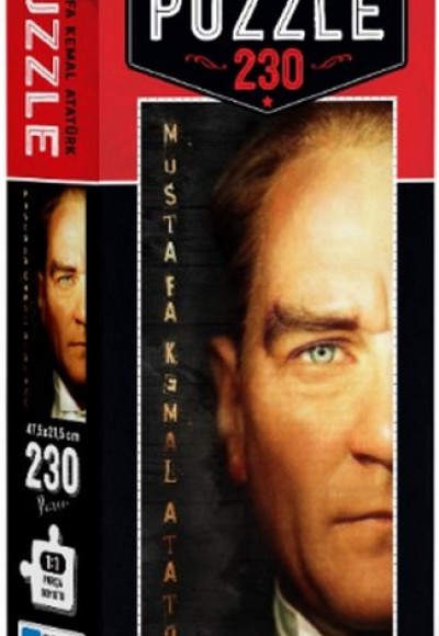 Blue Focus Mustafa Kemal Atatürk - Puzzle 230 Parça Blue Focus Mustafa Kemal Atatürk - Puzzle 230 Parça