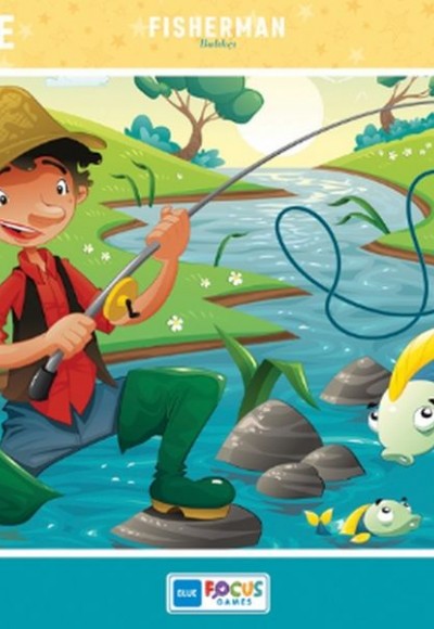 Blue Focus Fisherman (Balıkçı) - Puzzle 130 Parça Blue Focus Fisherman (Balıkçı) - Puzzle 130 Parça