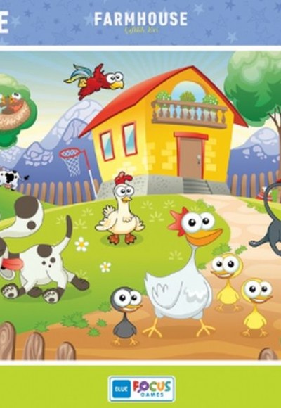 Blue Focus Farmhouse (Çiftlik Evi) - Puzzle 130 Parça Blue Focus Farmhouse (Çiftlik Evi) - Puzzle 130 Parça