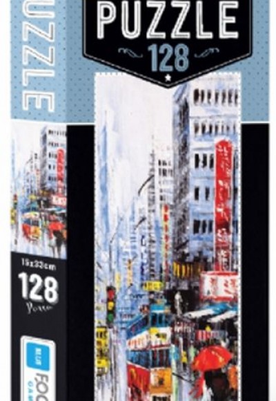 Blue Focus Hong Kong - Puzzle 128 Parça Blue Focus Hong Kong - Puzzle 128 Parça
