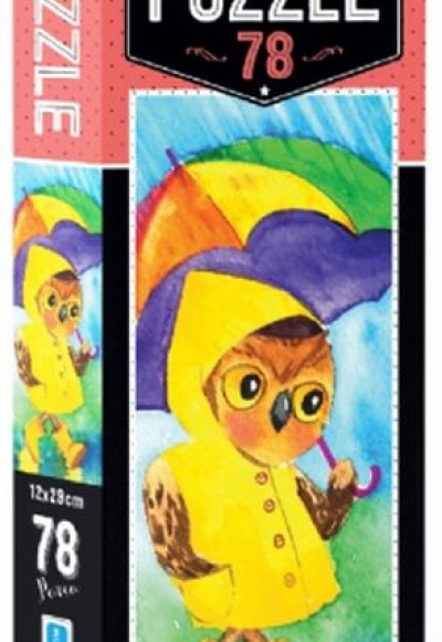 Blue Focus Sweet Owl - Puzzle 78 Parça Blue Focus Sweet Owl - Puzzle 78 Parça