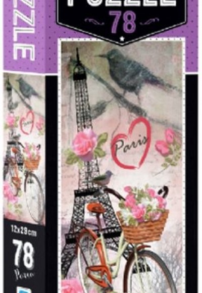 Blue Focus I Love Paris - Puzzle 78 Parça Blue Focus I Love Paris - Puzzle 78 Parça