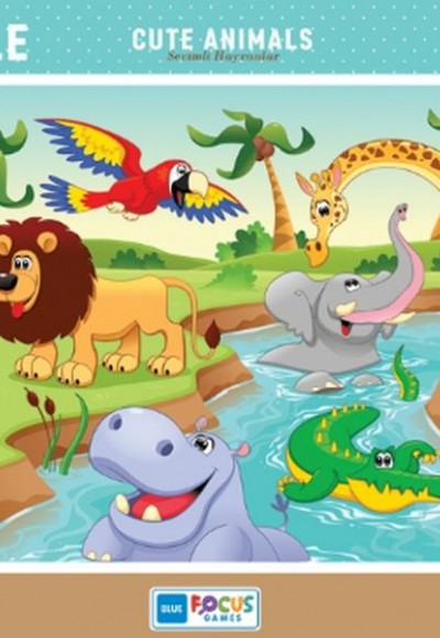 Blue Focus Cute Animals - Sevimli Hayvanlar Puzzle 30 Parça Blue Focus Cute Animals - Sevimli Hayvanlar Puzzle 30 Parça
