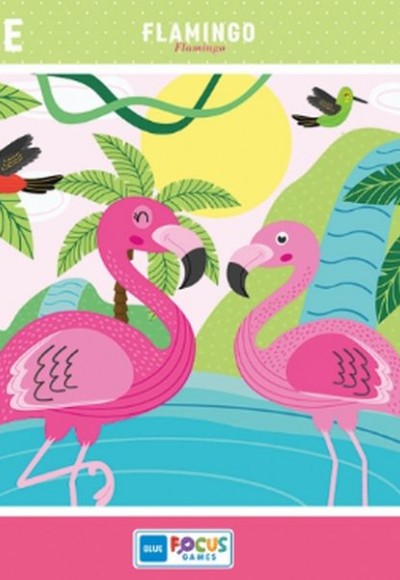 Blue Focus Flamingo (Flamingo) - Puzzle 30 Parça Blue Focus Flamingo (Flamingo) - Puzzle 30 Parça