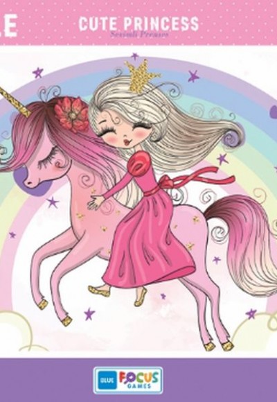 Blue Focus Cute Princess (Sevimli Prenses) - Puzzle 30 Parça Blue Focus Cute Princess (Sevimli Prenses) - Puzzle 30 Parça