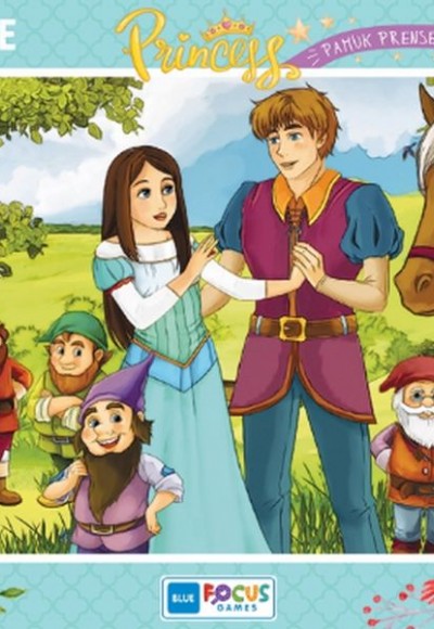 Blue Focus Princess Pamuk Prenses - Puzzle 72 Parça Blue Focus Princess Pamuk Prenses - Puzzle 72 Parça
