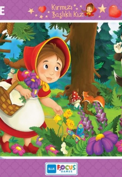 Blue Focus Kırmızı Başlıklı Kız - Puzzle 72 Parça Blue Focus Kırmızı Başlıklı Kız - Puzzle 72 Parça