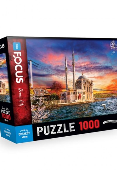 Blue Focus 1000 Parça Puzzle Ortaköy Blue Focus 1000 Parça Puzzle Ortaköy