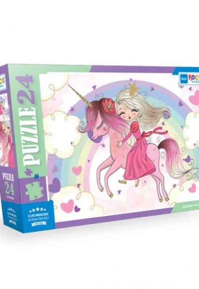 Blue Focus - Cute princess (Sevimli Prenses) - Puzzle 24 Parça Blue Focus - Cute princess (Sevimli Prenses) - Puzzle 24 Parça