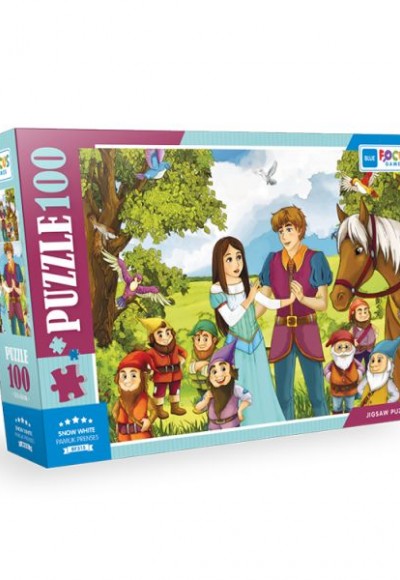 Blue Focus Snow White (Pamuk Prenses) - Puzzle 100 Parça Blue Focus Snow White (Pamuk Prenses) - Puzzle 100 Parça