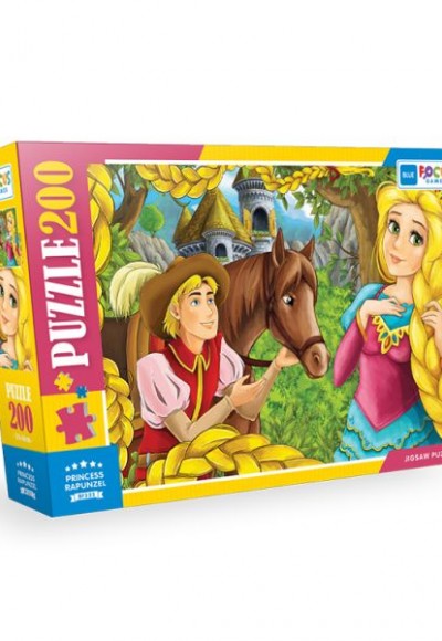Blue Focus Princess RapunzeL (Prenses Rapunzel) - Puzzle 200 Parça Blue Focus Princess RapunzeL (Prenses Rapunzel) - Puzzle 200 Parça