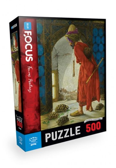 Blue Focus The Tortoise Trainer (Kaplumbağa Terbiyecisi) - Puzzle 500 Parça Blue Focus The Tortoise Trainer (Kaplumbağa Terbiyecisi) - Puzzle 500 Parça