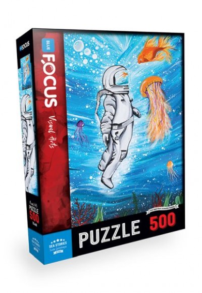 Blue Focus Sea Stories (Deniz Öyküleri) - Puzzle 500 Parça Blue Focus Sea Stories (Deniz Öyküleri) - Puzzle 500 Parça