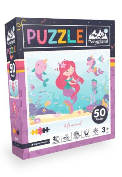 Neverland 50 Pıece - Mermaıd (Deniz Kızı) Neverland 50 Pıece - Mermaıd (Deniz Kızı)