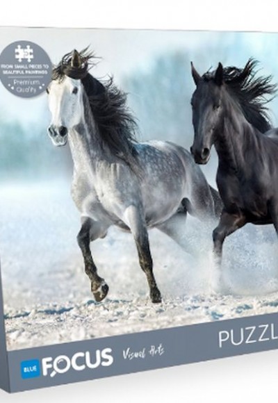Blue Focus Horses (Atlar) - 1000 Parça Blue Focus Horses (Atlar) - 1000 Parça