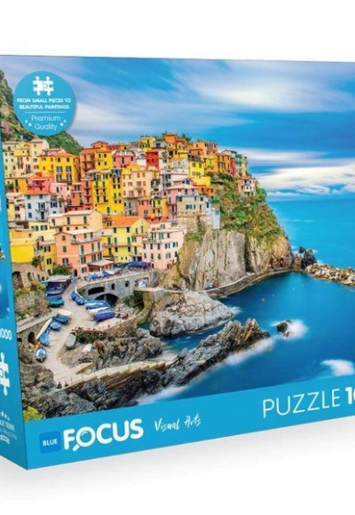 Blue Focus Cınque Terre - 1000 Parça Blue Focus Cınque Terre - 1000 Parça
