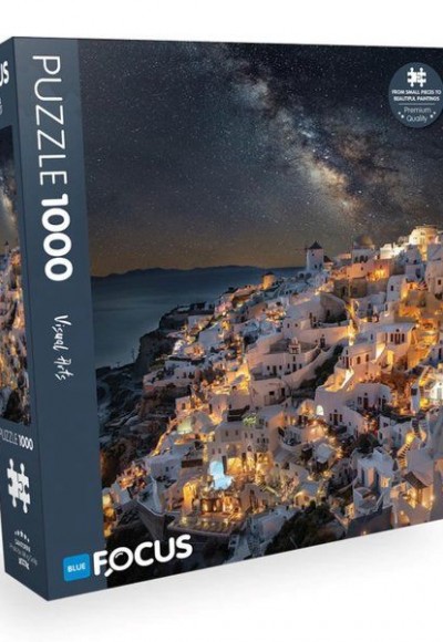 Blue Focus Santorini - 1000 Parça Blue Focus Santorini - 1000 Parça