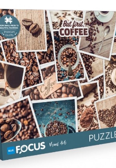 Blue Focus But Fırst Coffee - 1000 Parça Blue Focus But Fırst Coffee - 1000 Parça