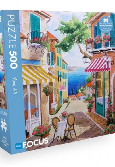 Blue Focus Beautıful Coastal Street (Güzel Sahil Caddesi) - 500 Parça Blue Focus Beautıful Coastal Street (Güzel Sahil Caddesi) - 500 Parça