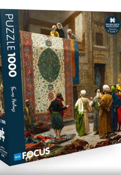 Blue Focus 1000 Parça - The Carpet Merchant (Halı Tüccarı) Blue Focus 1000 Parça - The Carpet Merchant (Halı Tüccarı)