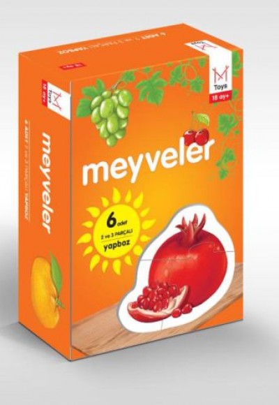 Meyveler / Bebek Yapboz Meyveler / Bebek Yapboz