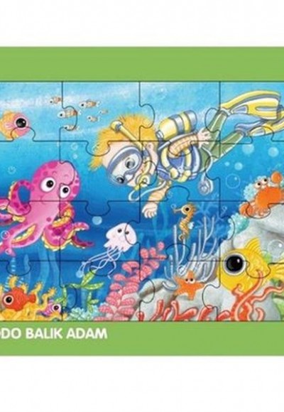 Mikado Dodo Balık Adam Puzzle Mikado Dodo Balık Adam Puzzle