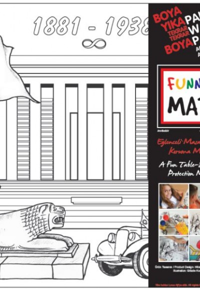 Akademi Çocuk - Funny Mat - Anıtkabir (Yeni) Akademi Çocuk - Funny Mat - Anıtkabir (Yeni)