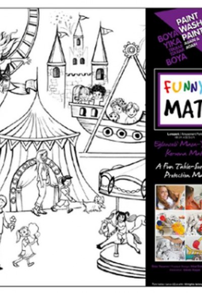 Funny Mat- Lunapark - 33,5x48cm Funny Mat- Lunapark - 33,5x48cm