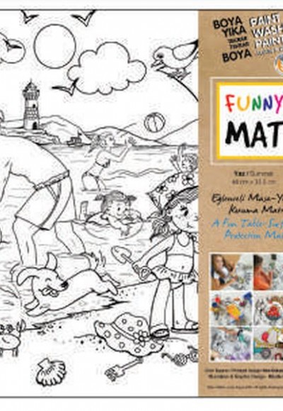 Funny Mat - Yaz 33,5 X 48 Cm Funny Mat - Yaz 33,5 X 48 Cm