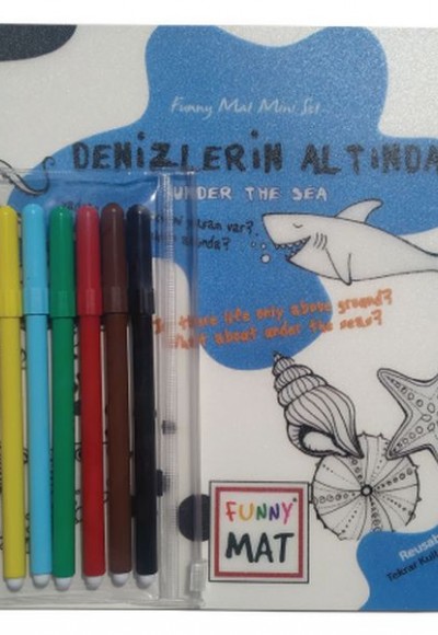 Denizlerin Altında - Funny Mat - Mini Set (Aktivite Seti) Denizlerin Altında - Funny Mat - Mini Set (Aktivite Seti)